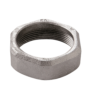 Гайка для збірки &Oslash;1" різьба &Oslash;1 1/2" В, оцинкована, білий чавун Atusa (37405005) 37405005 фото