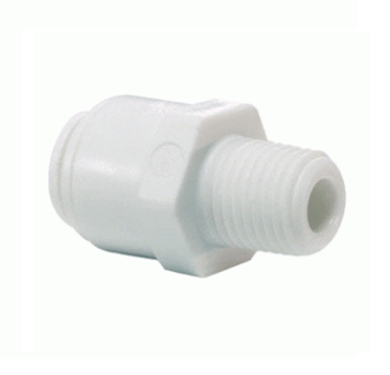 Прямий адаптер Ecosoft 1/4" x 1/4" NPTF (LQ100404W) LQ100404W фото
