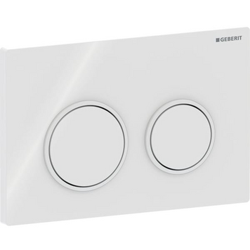 Змивна клавіша Geberit Omega20, круглої форми, подвійний змив (115.085.11.1) 115.085.11.1 фото