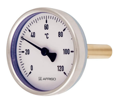 Біметалічний термометр BiTh ST 100/63 mm 0/160°C AFRISO 64016 фото