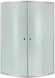 Душевая кабина Latwa SC80x80.SAT.MID.FR полукруглая, для сред. поддона, высота 175 см, стекло Frost 4 мм, без поддона Lidz (LLSC8080SATMIDFR2) LLSC8080SATMIDFR2 фото 1