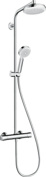 Душова система з термостатом Hansgrohe Crometta 160 1jet EcoSmart Showerpipe (27265400), хром (27265400) 27265400 фото