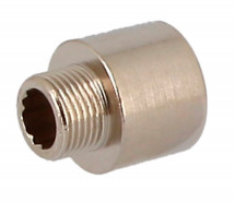 Перехідник 1/2"Вx 3/8"З (під шестигранний ключ) General Fittings нікель (2600F2N040300A) 2600F2N040300A фото