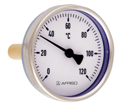Біметалічний термометр BiTh ST 100/100 mm 0/160°C AFRISO 64017 фото