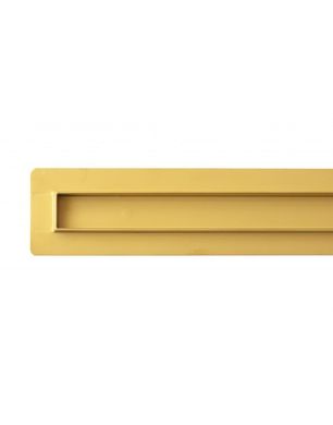 Щілинний золотий трап для душу Epelli Slim D'oro 80 см із нержавіючої сталі з поворотним сифоном (SLMG800) SLMG800 фото