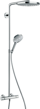 Душова система з термостатом Hansgrohe Raindance Select S 240 2jet Showerpipe (27129400), хром (27129400) 27129400 фото