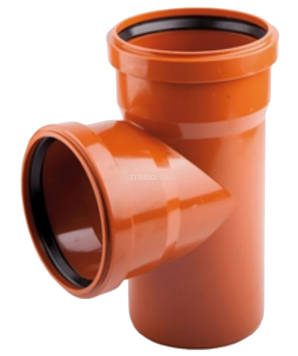 Наружный канализационный тройник Magnaplast HTplus KGEA 250/200 87&deg; (22335) 22335 фото