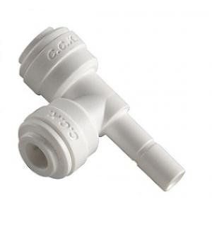 Трійник рівний Ecosoft 1/4" тр.x 1/4" тр.x 1/4" стрижень (WASRT0404) WASRT0404 фото