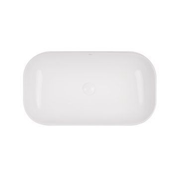 Раковина-чаша Qtap Jay 695х410х150 White з донним клапаном Білий (QT07112166W) QT07112166W фото