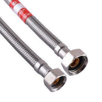 Шланг водяний TUCAI 3/8&Prime;x1/2&Prime; ВВ 0,8м TAQ HG-3812-800 200175 (000004443) 000004443 фото