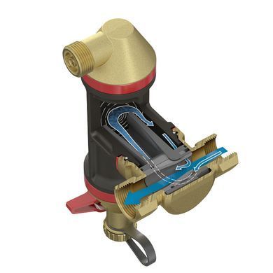 Сепаратор воздуха и грязи FLAMCO Flamcovent Clean Smart EcoPlus 22 мм (в изоляции EPP), 10 бар, 120 &deg;C (30052) 30052 фото