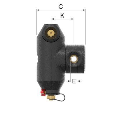 Сепаратор воздуха и грязи FLAMCO Flamcovent Clean Smart EcoPlus 22 мм (в изоляции EPP), 10 бар, 120 &deg;C (30052) 30052 фото