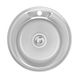 Кухонна мийка Lidz 490-A 0,6 мм Satin (LIDZ490A06SAT160) LIDZ490ASAT06 фото 1