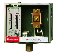 Реле тиску 0,7-10 бар Honeywell (L404F1102/U) L404F1102/U фото