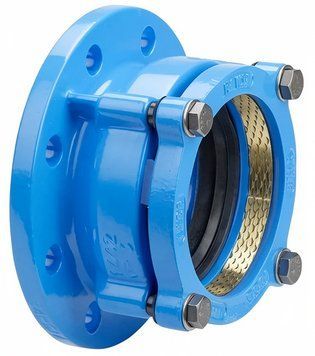Фланець HAWLE №0400 System 2000 фіксуючий для PE і PVC труб DN600/630 (5005136) 5005136 фото