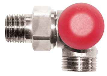 Термостатичний клапан G 3/4 "х R 1/2" HERZ-TS-90-V, трьохосьовий "CD" (1774667) 1774667 фото