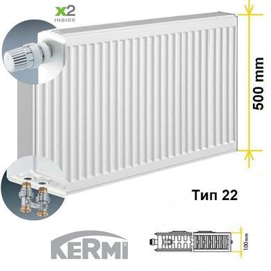 Радіатор Kermi FTV 220514 22 тип 500 &times; 1400 (ЛІВ) (FTV220501401L2K) FTV220501401L2K фото
