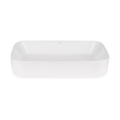 Раковина-чаша Qtap Scorpio 550х390х120 White з донним клапаном Білий (QT14112243W) QT14112243W фото
