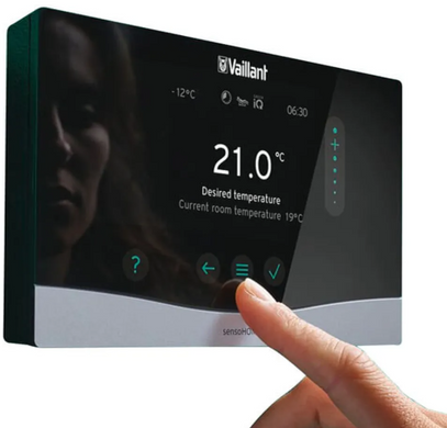Терморегулятор Vaillant senfoHOME VRC 380f/2 програмований, для котла (0010045488) 0010045488 фото