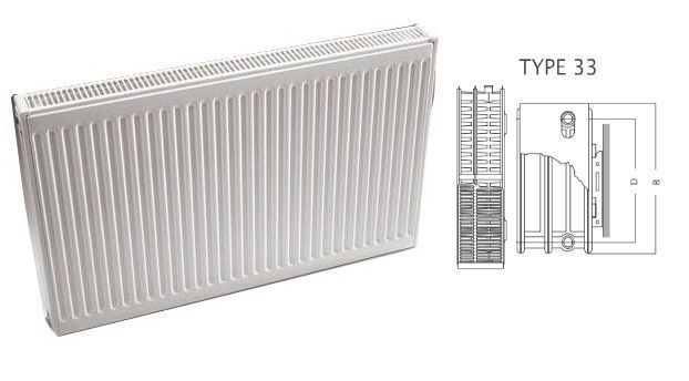 Радіатор сталевий Quinn Radiators Integrale V33 500 &times; 1400 (Q33514VSKD) Q33514VSKD фото