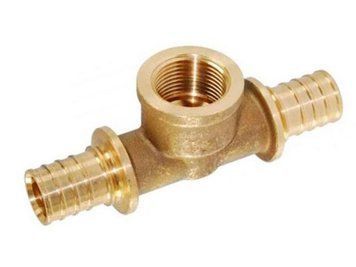 Трійник 1/2" Х 20 (2,8мм) з внутрішньою різьбою General Fittings (340012H042028A) 340012H042028A фото