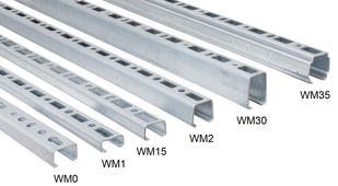 Монтажный профиль Walraven BIS RapidRail® WM1 (3 м) 30x15x2мм 3000 мм, 6505301 6505301 фото