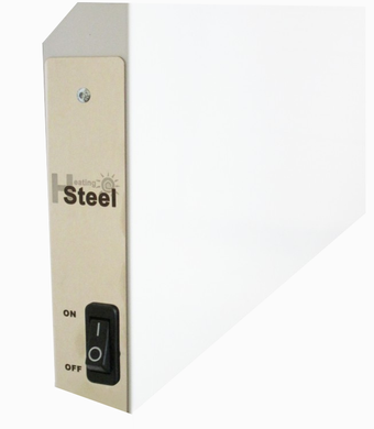 Металевий обігрівач HSteel ISH 250 W Basic 250 Вт, 400х560х15, white (ISH250WB) ISH250WB фото