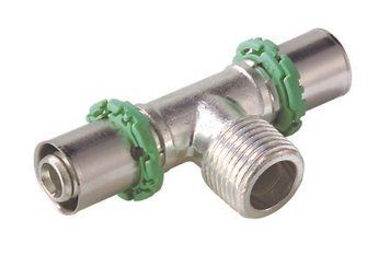 Тройник 20x2 - 3/4" - 20x2 COMAP SKINPress, с наружной резьбой (734EDE) 734EDE фото