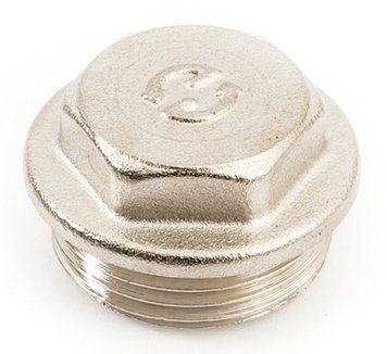 Заглушка 1 1/2" Н General Fittings никель (2600F4N140000A) 2600F4N140000A фото