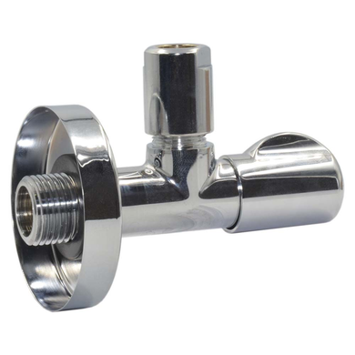 Кран кутовий 1/2&Prime; &times; 3/8&Prime; Albertoni LINEA, вентильний, з цангою, з фільтром, приладовий (L447681) L447681 фото
