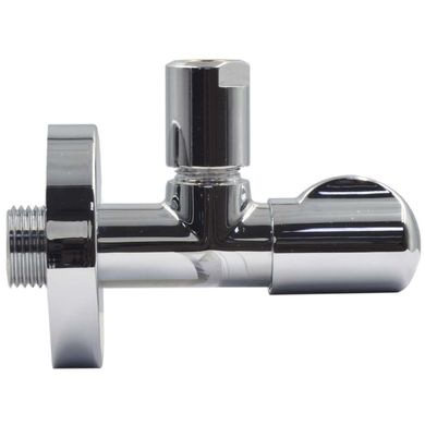 Кран кутовий 1/2&Prime; &times; 3/8&Prime; Albertoni LINEA, вентильний, з цангою, з фільтром, приладовий (L447681) L447681 фото