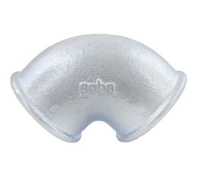 Коліно оцинковане 90&deg; ВВ 1" (кор.50шт) GEBO (90-6V) 90-6V фото