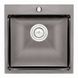 Кухонна мийка Qtap D5050BL 2.7/1.0 мм Black (QTD5050BLPVD10) SD00040290 фото 1