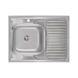 Кухонна мийка IMPERIAL 6080-L Satin 0,6 мм (IMP6080L06SAT) IMP6080L06SAT фото 1