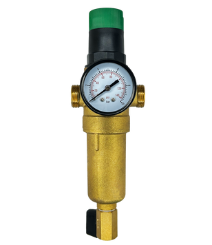 Редуктор Tervix Pro Line WD 1/2", латунна колба, самопромивний, з фільтром (365012) 365012 фото