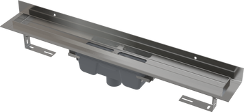 Душовий трап AlcaPlast DN 50, L=650 мм, Wall, до стінки Сірий (APZ1016-650) APZ1016-650 фото