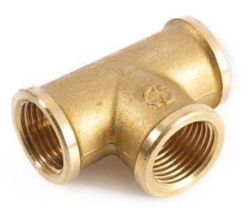 Тройник 1/2" латунь General Fittings (270014H040404A) 270014H040404A фото