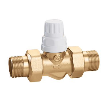 Вентиль зонный двухходовой под термоголовку &Oslash;3/4" CALEFFI (676050) 676050 фото