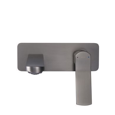 Змішувач для раковини Qtap Slavonice, Сірий (QTSLA273GMB45920) QTSLA273GMB45920 фото