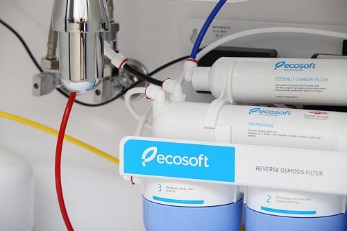 Фильтр обратного осмоса Ecosoft Absolute 5-50P с помпой на станине (MO550PSECO) MO550PSECO фото