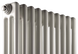 Трубчастий радіатор Multicolumn H=1800 2-12 (секцій) конф.D (нижнє 1/2") RAL7016ROUGH DeLonghi 0Q10218001200D0RAL7016R фото 1