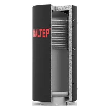 Теплоакумулятор ТА1В АЛЬТЕП 1500 л (0&deg;, 90&deg;, 180&deg;) без ізоляції, з верхнім теплообмінником 000112562 фото