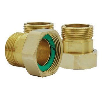 Комплект приєднувальних гайок ESBE KTD112 G 2 1/4" - R 2" (36552100) 36552100 фото