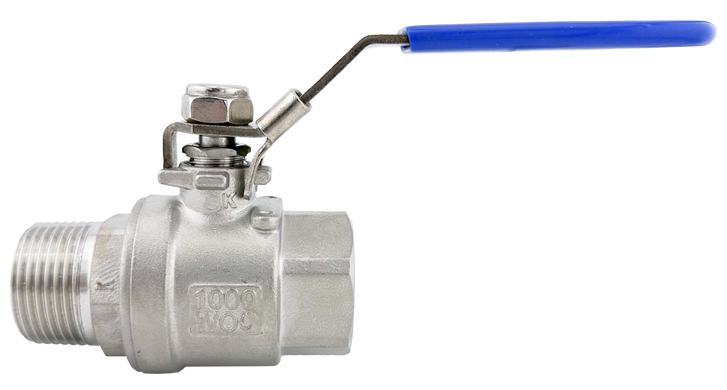 Кран шаровый 1" нерж. ВЗ Vinox (AISI 304) (000068904) 000068904 фото
