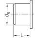 Заглушка &Oslash;90 Rehau Raupiano Plus (123334003) 123334003 фото 3