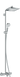 Душова система з термостатом Hansgrohe Crometta S 240 1jet Showerpipe (27298000), хром (27298000) 27298000 фото 1