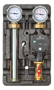 Насосная группа UК 1" Meibes с насосом Grundfos UPM3 Hybrid 25-70 (Поколение 8)(M66811.36) M66811.36 фото
