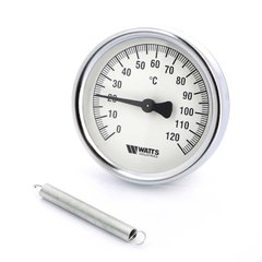 Термометр біметалічний накладної WATTS F + R810 TCM (10006504) 10006504 фото