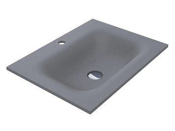 Умывальник JESSEL 600 MIRASTONE GREY Miraggio Серый (0001463) 0001463 фото