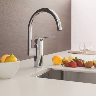 Змішувач для мийки GROHE Eurosmart new, Хром (33202003) 33202003 фото